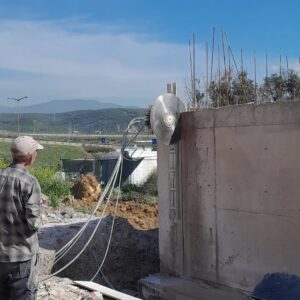 Perde Beton Kesimi